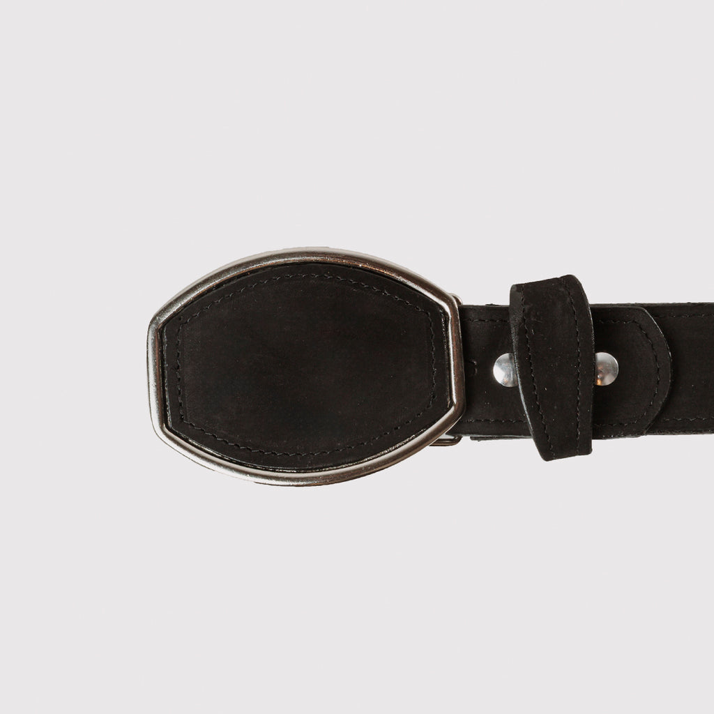 CINTURÓN NEGRO NOBUCK