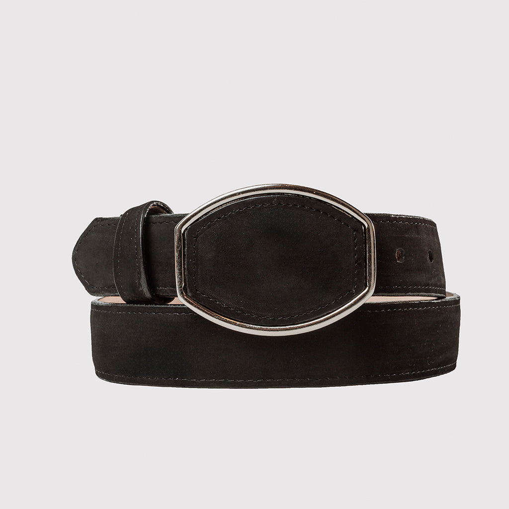 CINTURÓN NEGRO NOBUCK