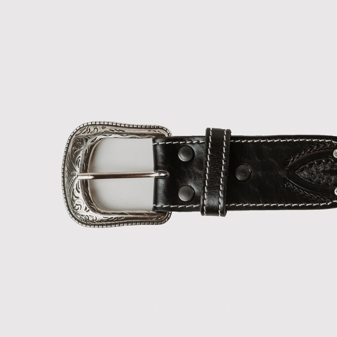 CINTURON DAMA YUCATAN NEGRO