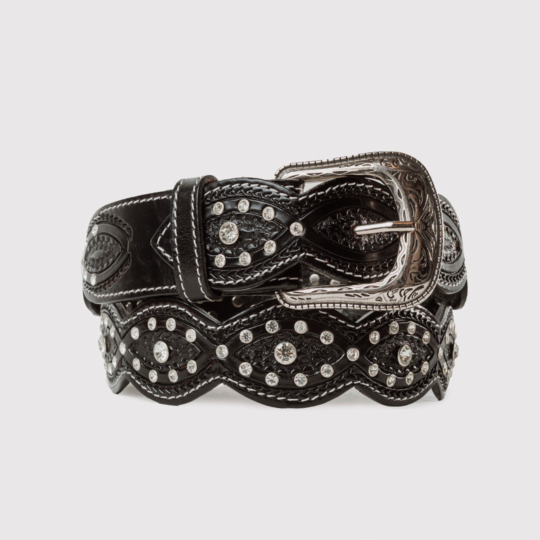 CINTURON DAMA YUCATAN NEGRO