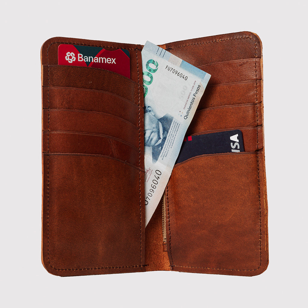 CARTERA VERTICAL GRANDE MIEL