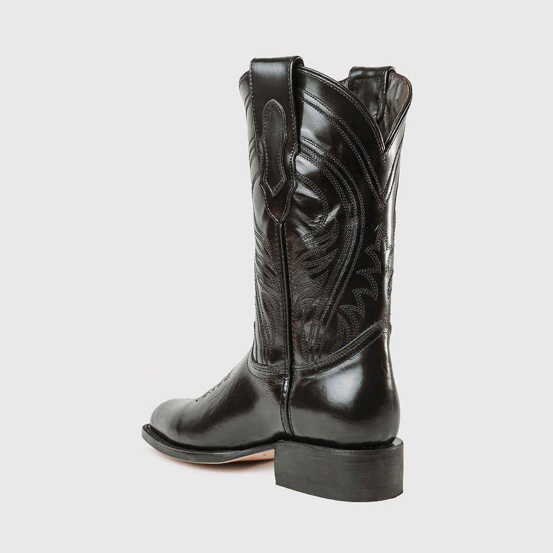 BOTA OVAL PARA HOMBRE VEGAS NEGRO