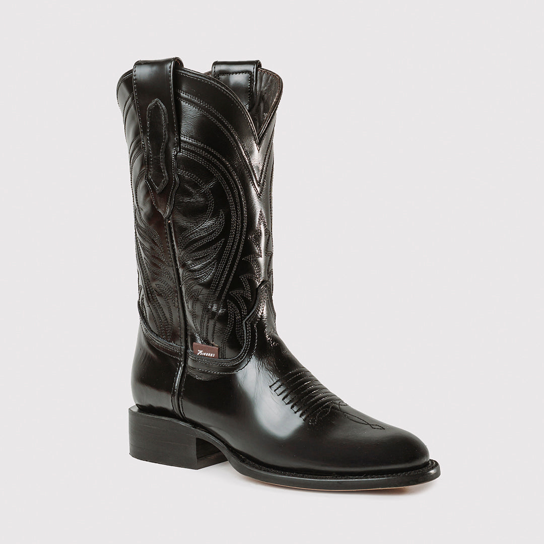 BOTA OVAL PARA HOMBRE VEGAS NEGRO