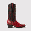 BOTA VAQUERA PARA DAMA ROJA