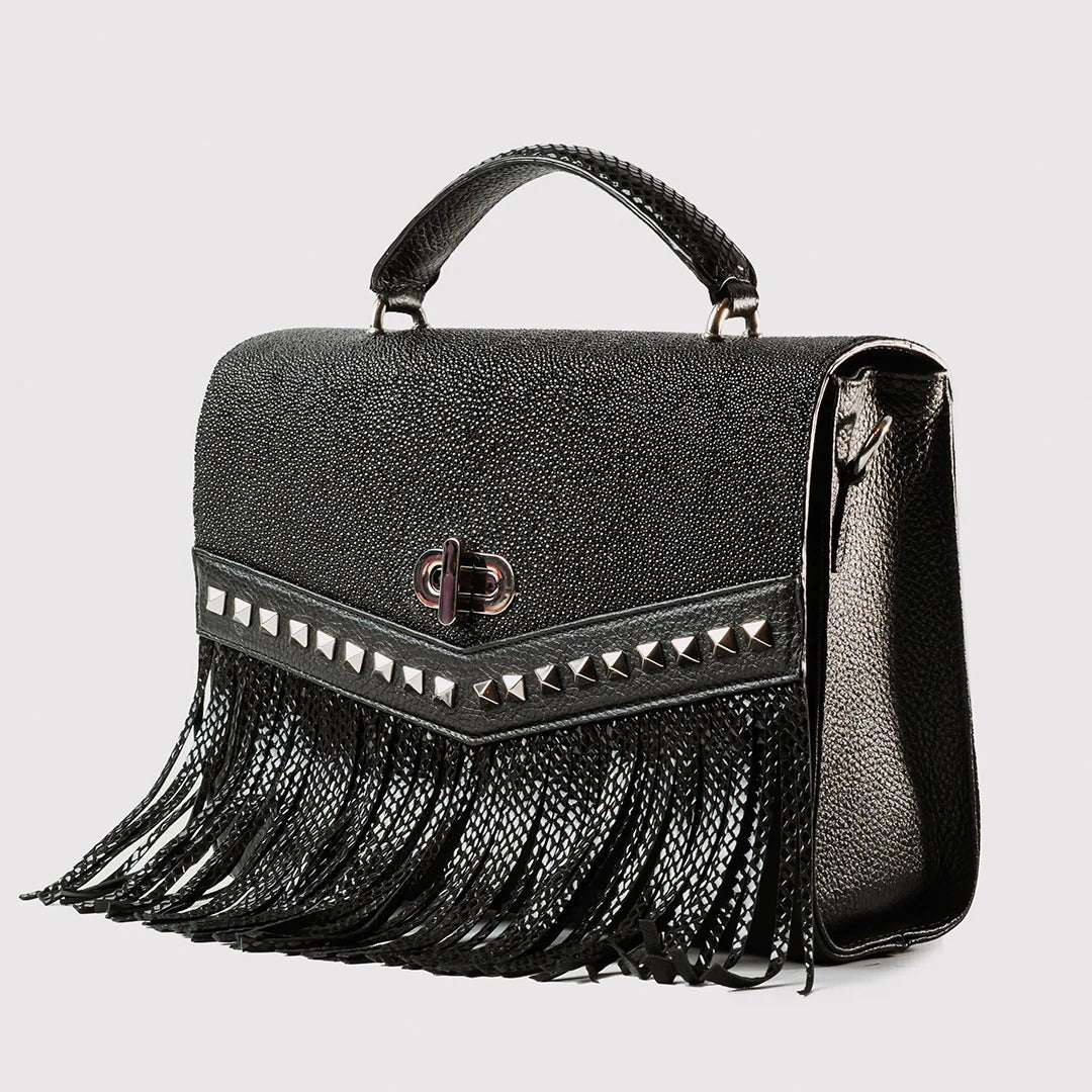 BOLSO PARA DAMA BARBAS NEGRO