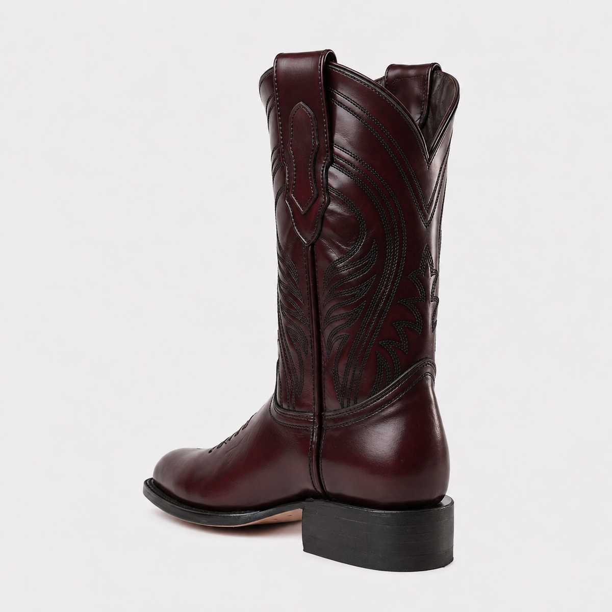 BOTA OVAL PARA HOMBRE VEGAS VINO